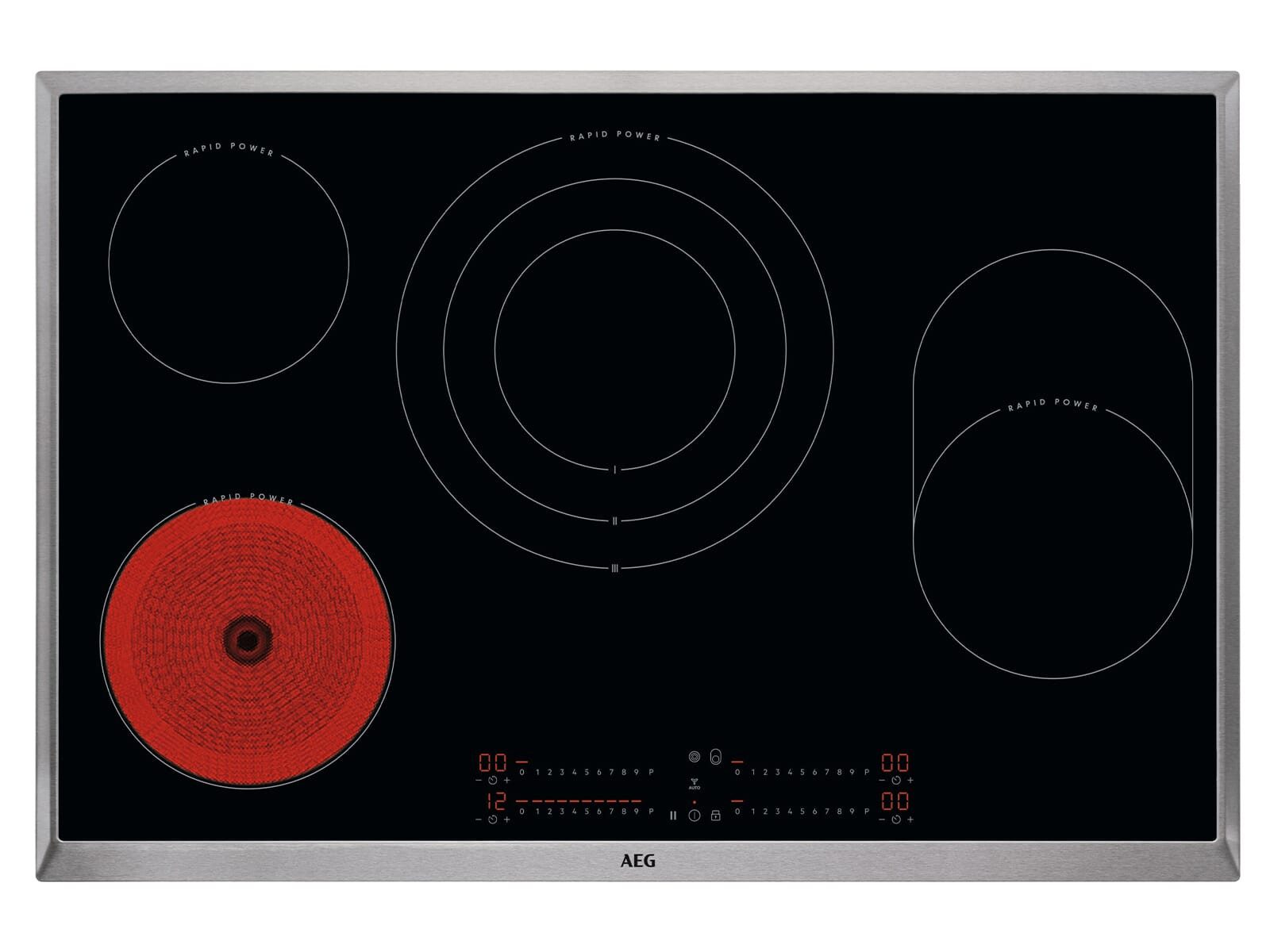 AEG Elektro-Kochfeld 949598121, Timer, TouchControl-Bedienung