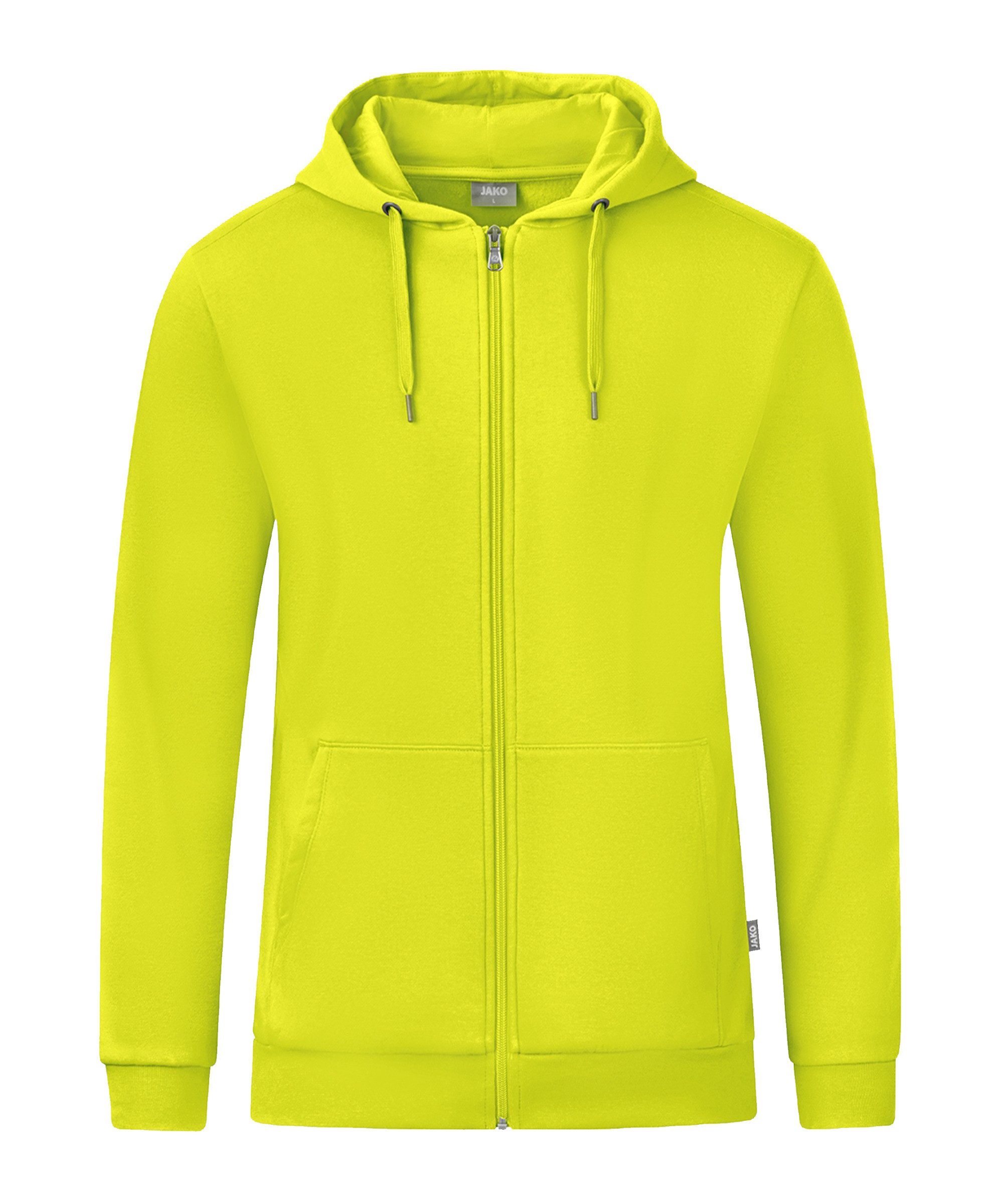 Jako Allwetterjacke Organic Kapuzenjacke (1-St) cotton