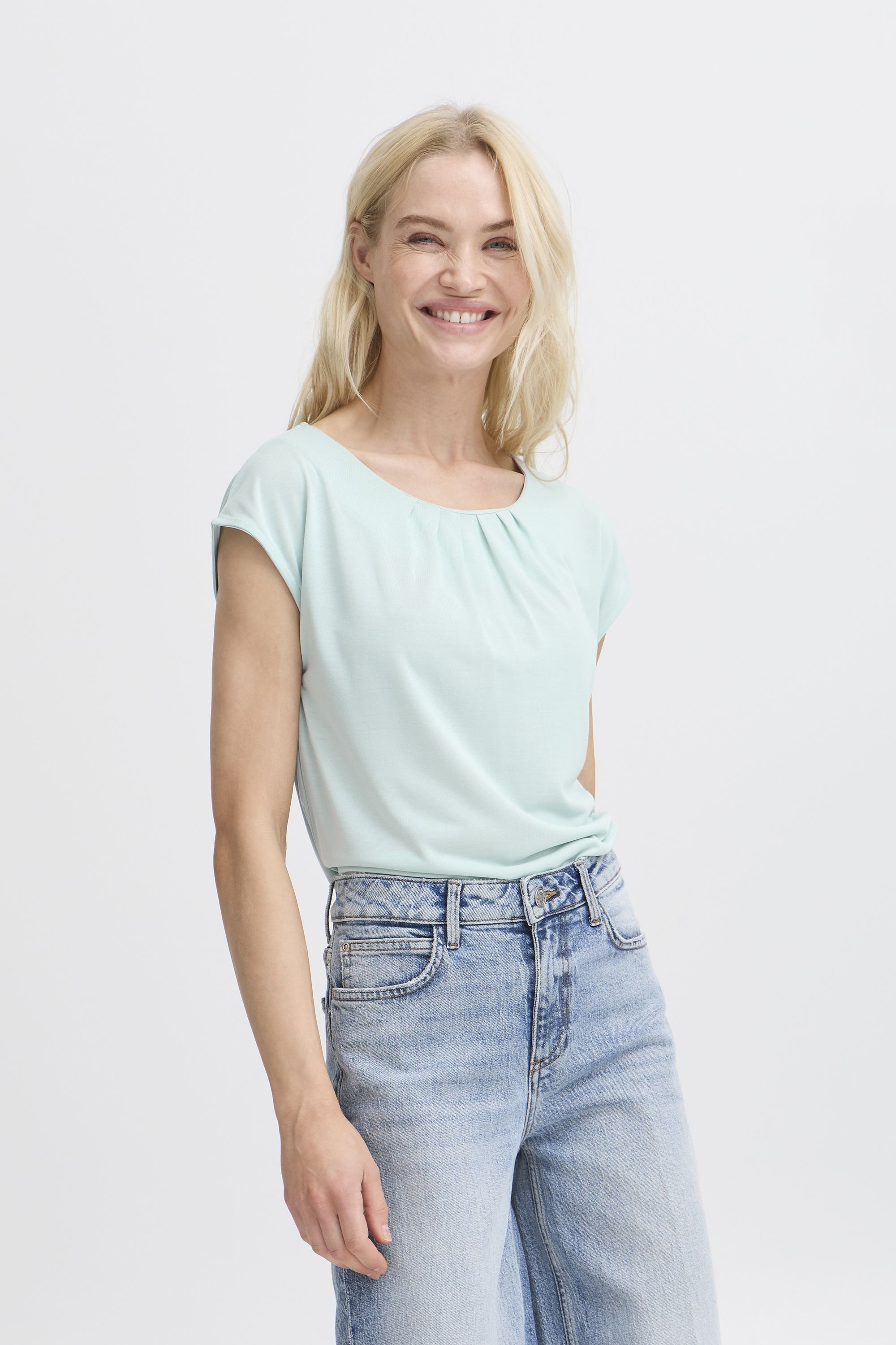 b.young Rundhalsshirt BYPERL Elegantes Shirt günstig online kaufen