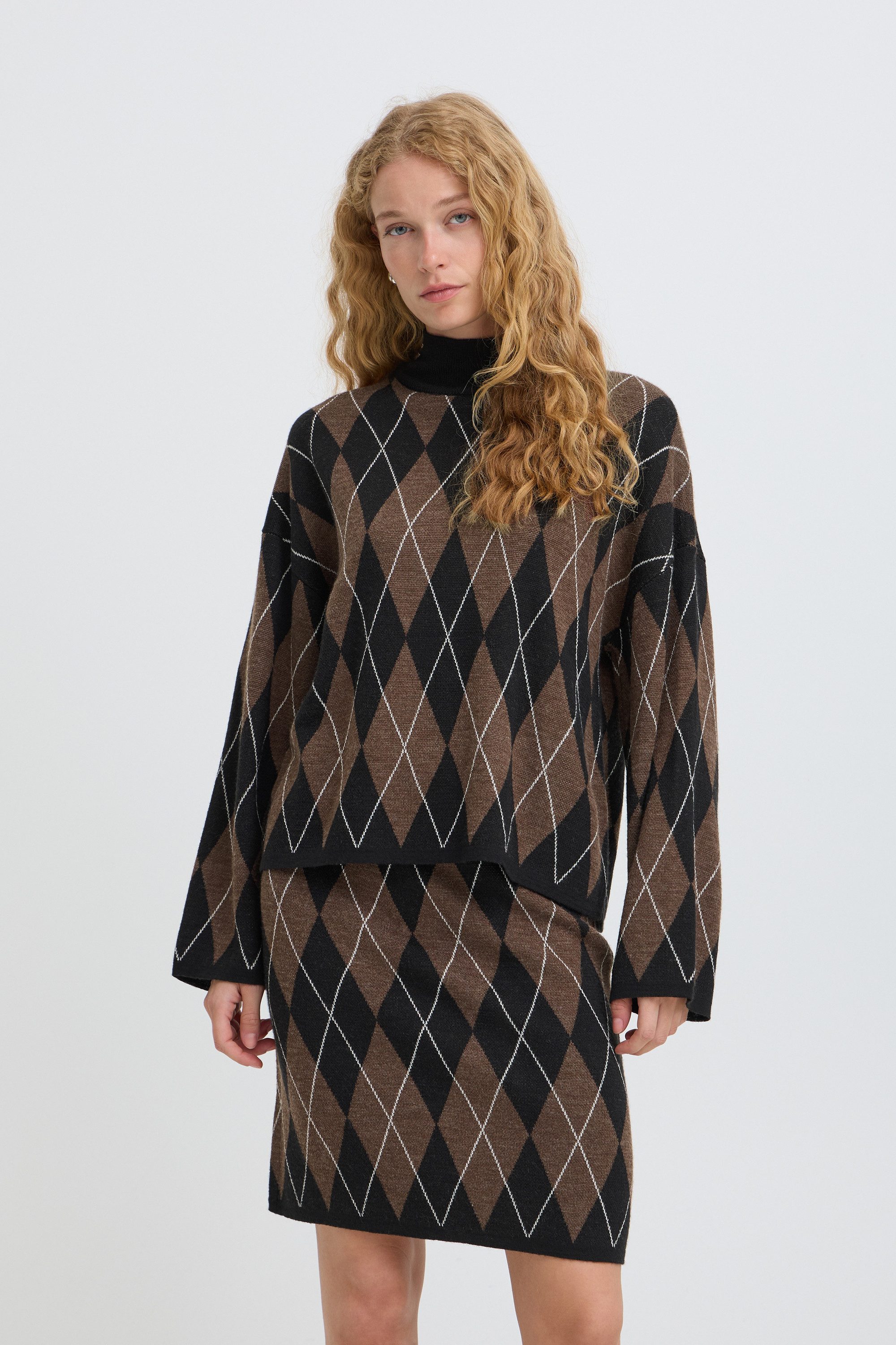 b.young Strickpullover Langarm BYOKAJA