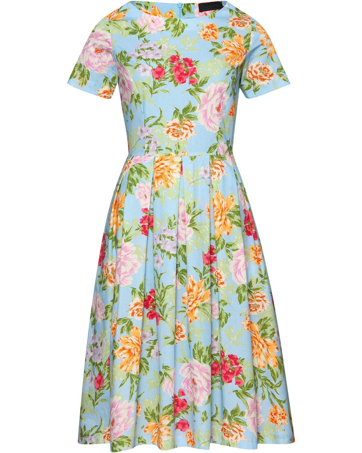 Reitmayer Trachtenkleid Geblümtes Halbarm-Kleid