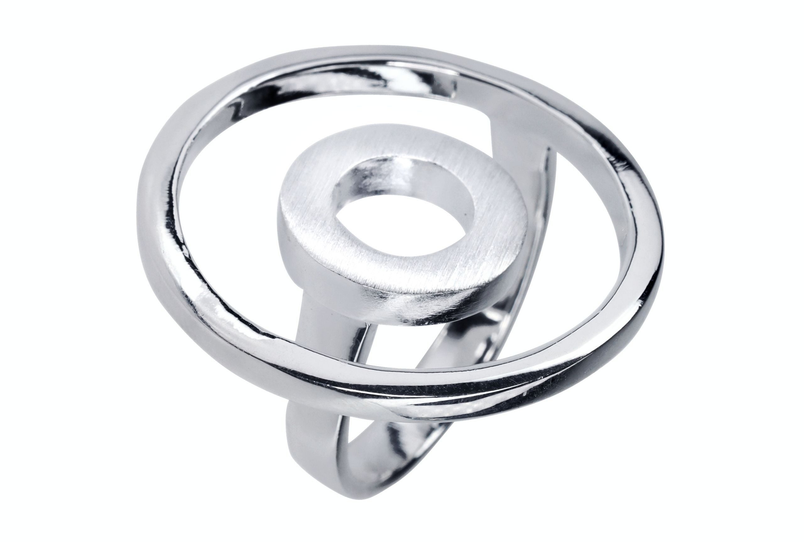 Silberring Designring "Ich bin im Fokus"