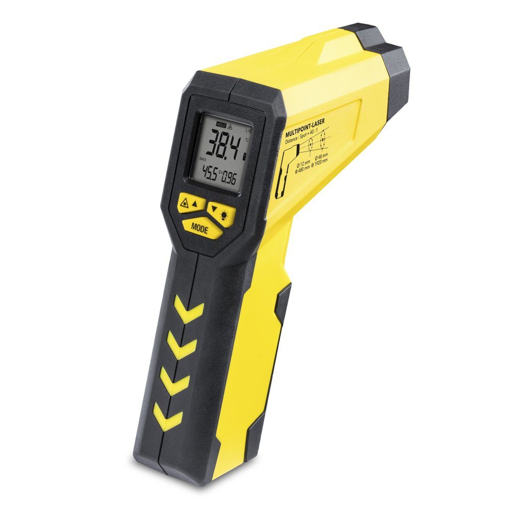 Raumthermometer Infrarot-Thermometer / Pyrometer TP7 Multipunkt Laser