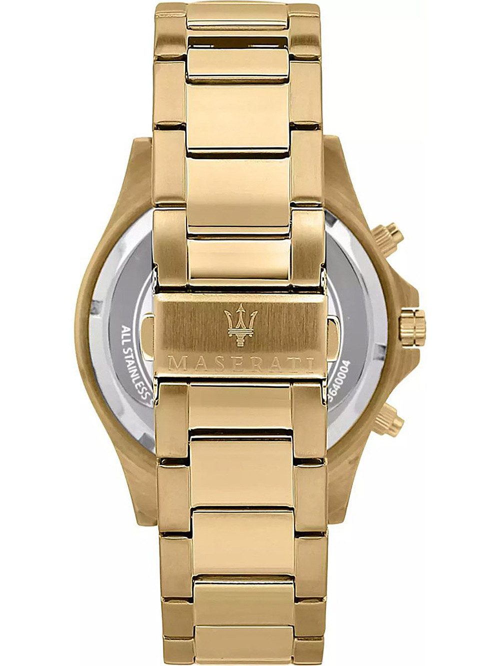 MASERATI Quarzuhr Maserati R8873640008 Sfida Chronograph Herrenuhr 44mm 10ATM Maserati R8873640008 Sfida Chronograph Herrenuhr 44mm 10ATM