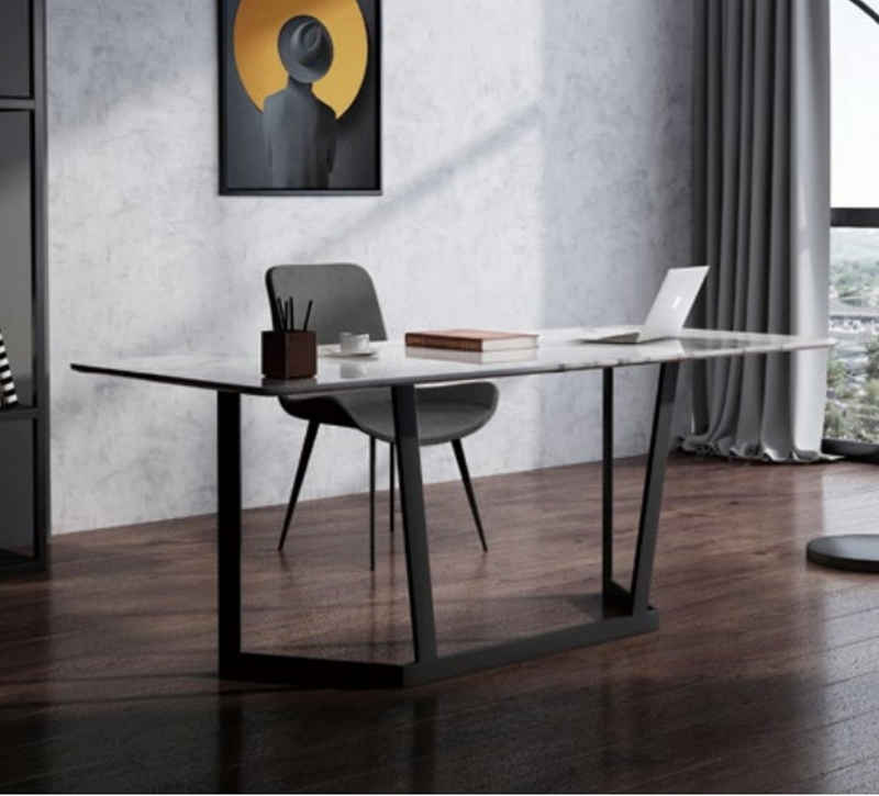 JVmoebel Schreibtisch, Büro Set Tisch Stuhl Set Design Italienische Stil Möbel