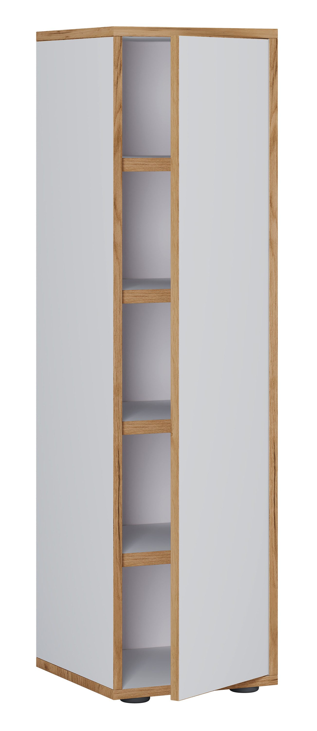 VCM Schuhschrank Schuhkommode Salia B. 30 x H. 110 x T. 33 cm