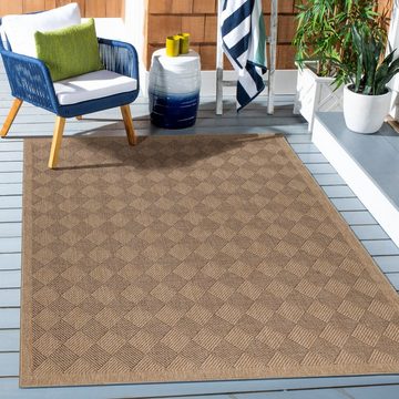 Outdoorteppich Teppich für den Flur oder Küche Vintage Design, Stilvoll Günstig, Läufer, Höhe: 5 mm