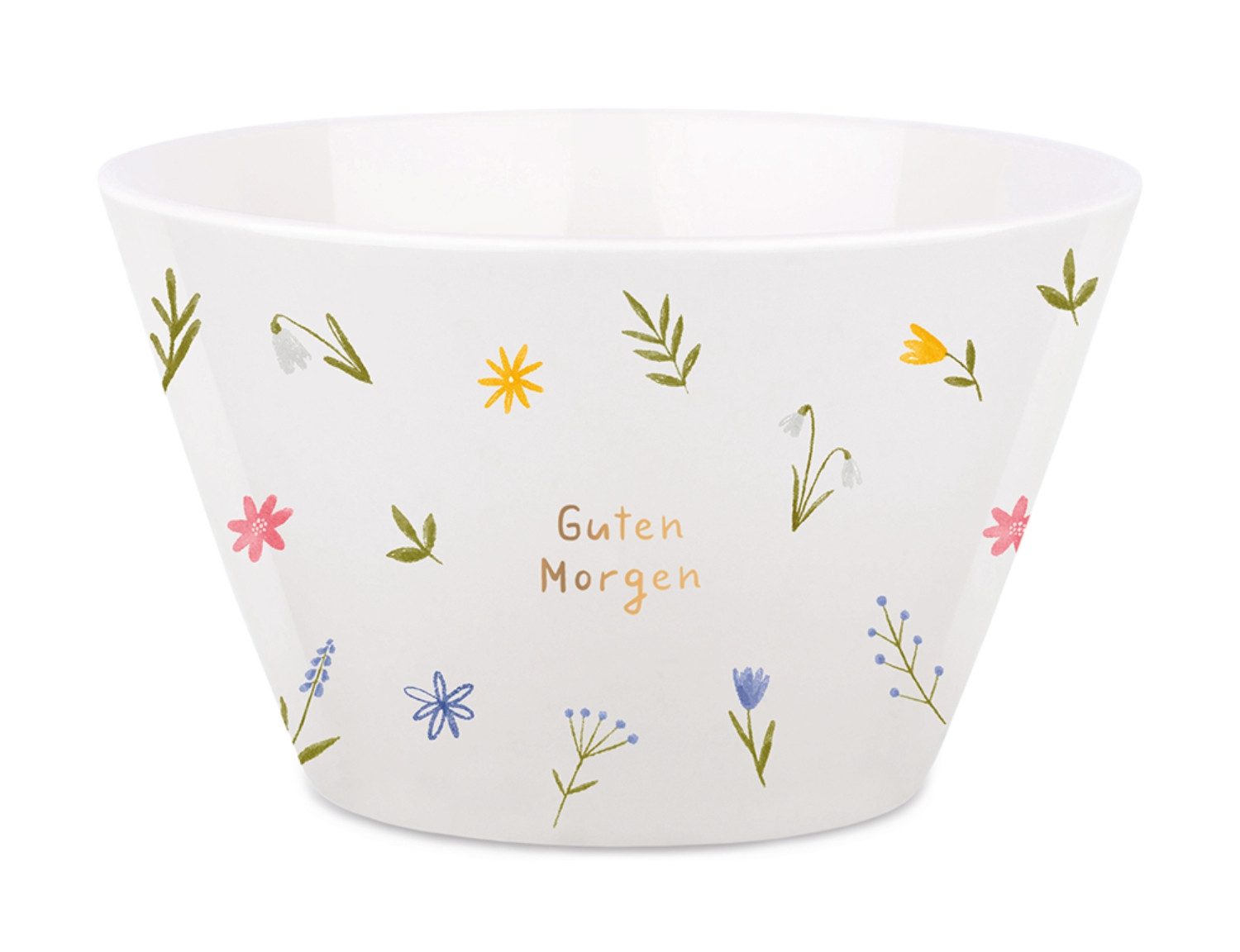 Grafik Werkstatt Müslischüssel Grafik-Werkstatt Müsli-Schalen, Porzellan, (Packung, 1-tlg), mit Echtgold veredelt