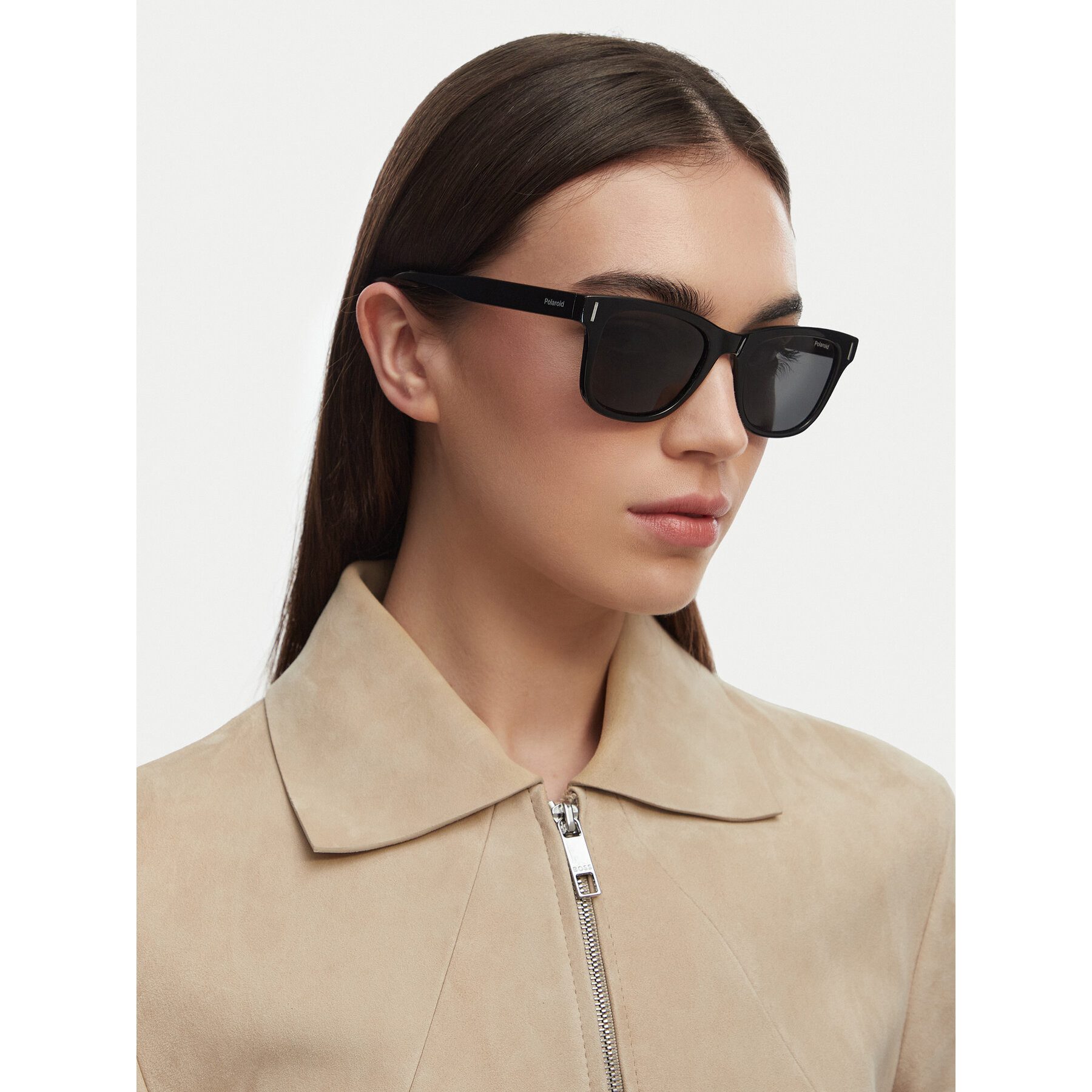 Polaroid Sonnenbrille Polaroid Damen-Sonnenbrille Schwarz