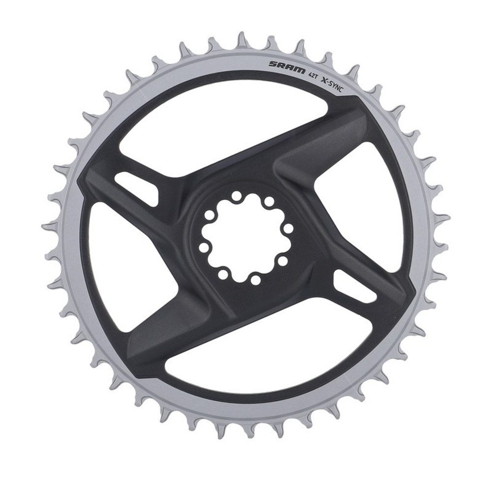 SRAM Fahrradketten Kettenblatt Road Red/Force X-Sync, 00.6218.026.002, 42 Zähne, Alu, DM