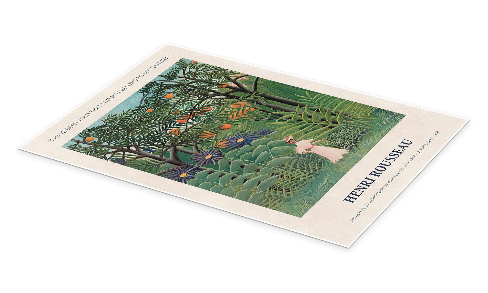 Posterlounge Poster Henri Rousseau, I Do günstig online kaufen