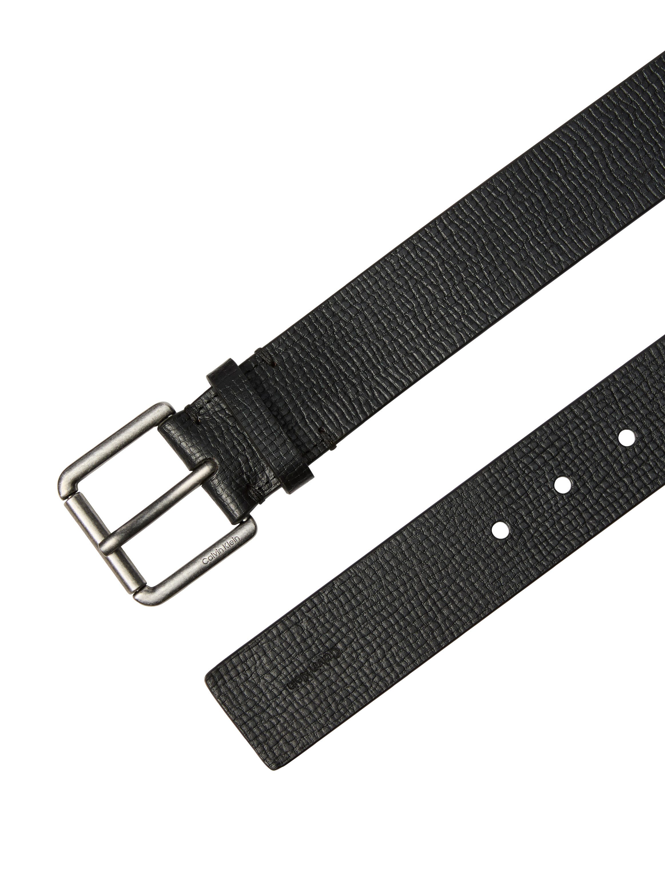 Calvin Klein Ledergürtel CASUAL ROLLER BUCKLE 40MM Regular fit und größenverstellbar
