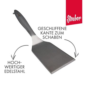 Steuber Grillwender Premium Line, Fläche 6.5 cm präziser Grillwender