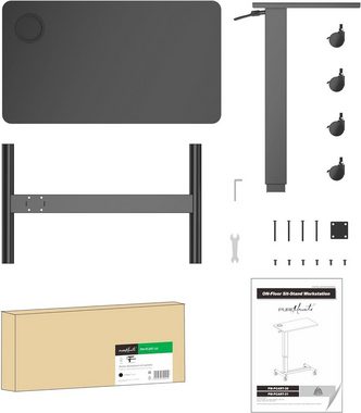 PureMounts PureMounts® Mobiler Beistell-Tisch höhenverstellbar, Höhenverstellbark Beamer-Deckenhalterung
