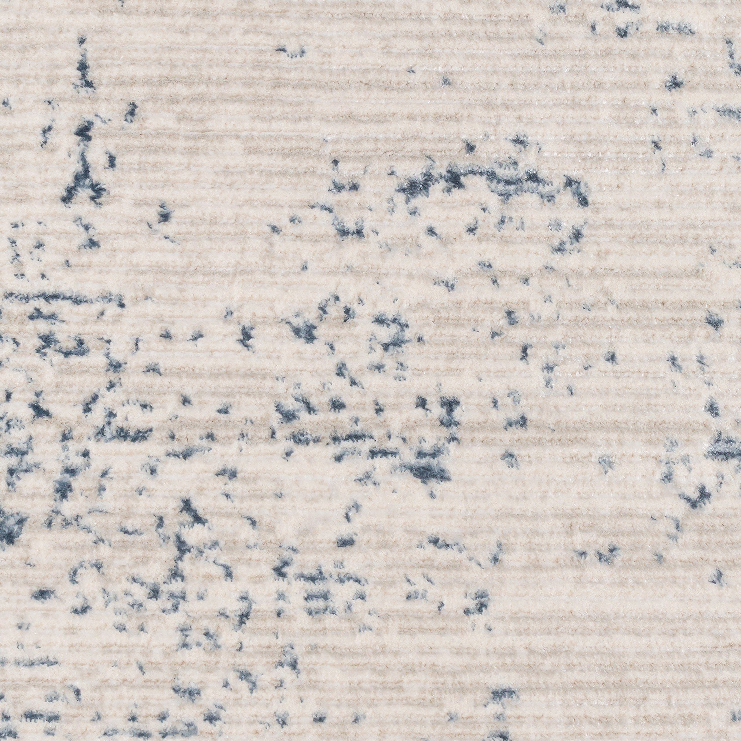 Carpetia Teppich Abstrakter Wohnzimmer-Teppich, hochwertig & elegant, blau- günstig online kaufen