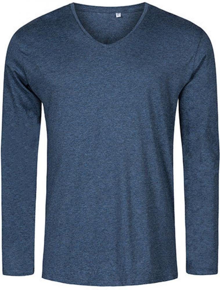 Promodoro Langarmshirt Herren V-Neck T-Shirt Longsleeve, günstig online kaufen