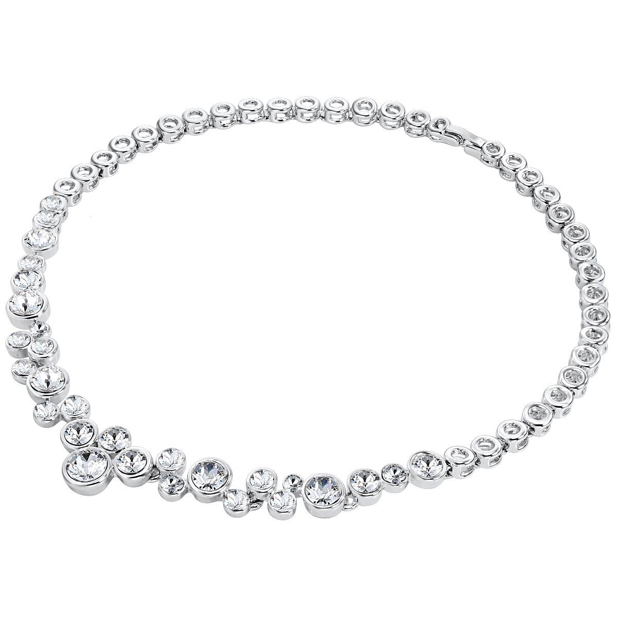 Lulu & Jane Collier silber, verziert mit Kristallen von Swarovski® günstig online kaufen