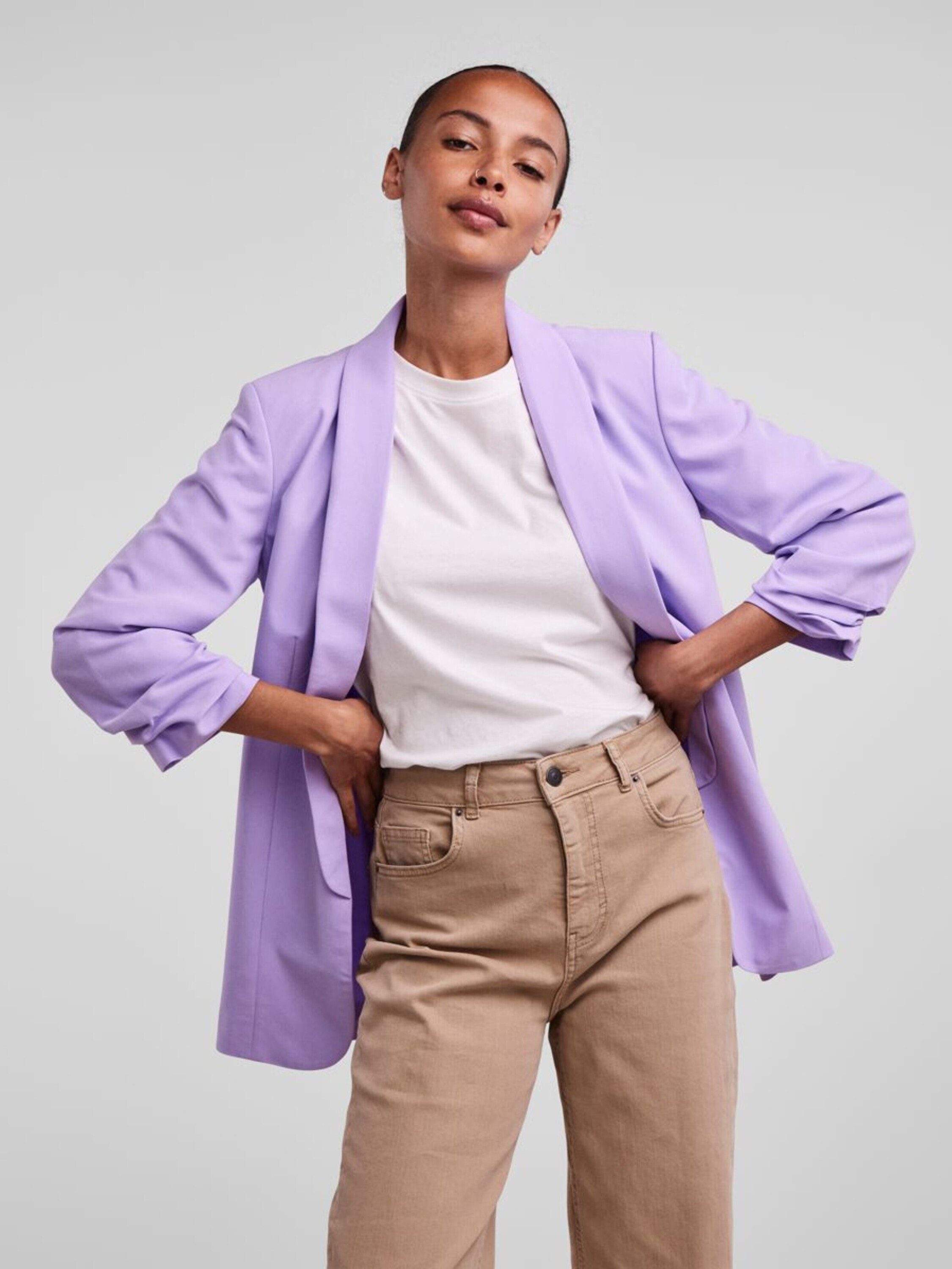pieces Kurzblazer PCBOSELLA (1-tlg) Drapiert/gerafft