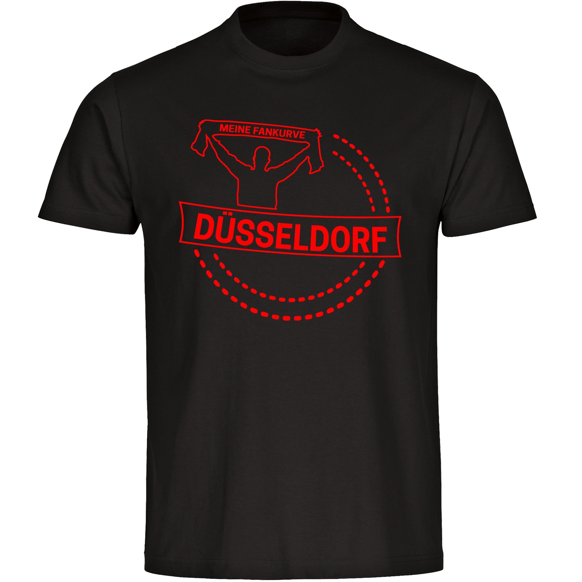 T-Shirt Herren Düsseldorf - Meine Fankurve - Männer
