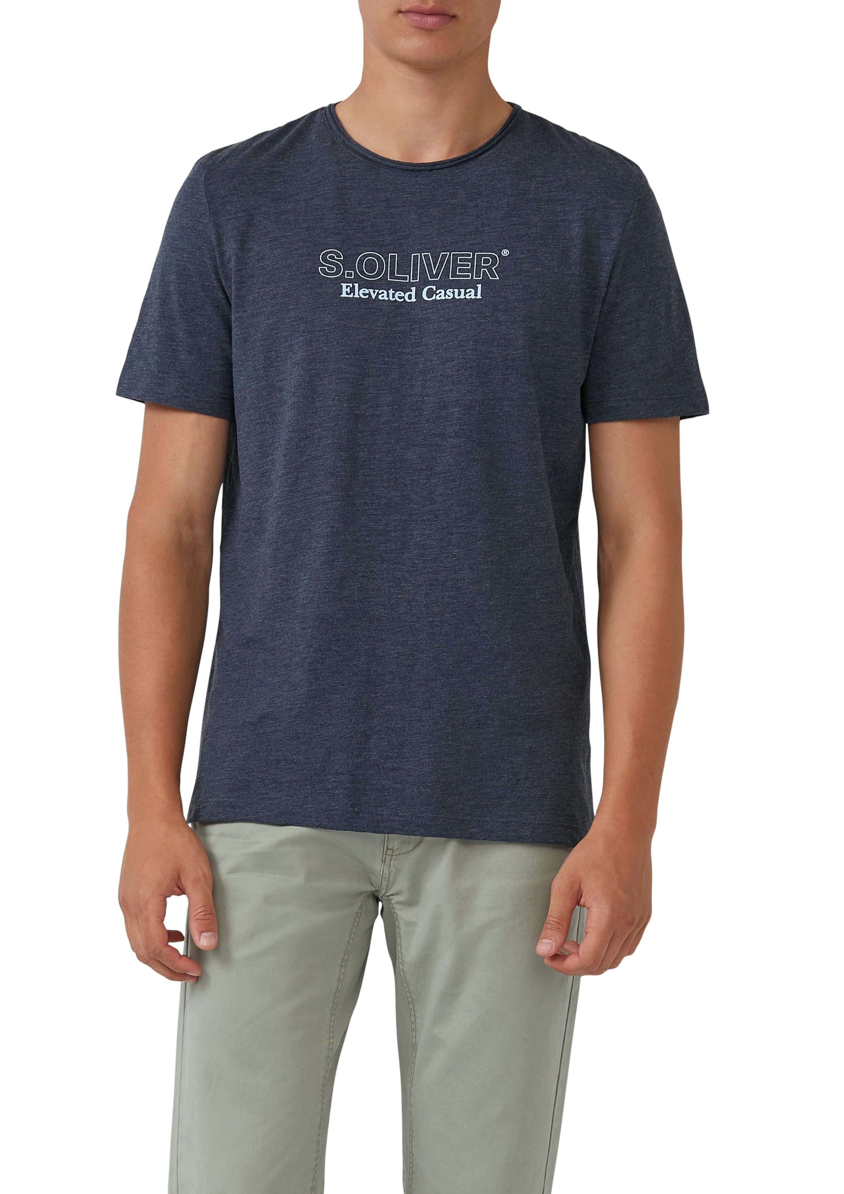 s.Oliver T-Shirt mit Frontprint günstig online kaufen