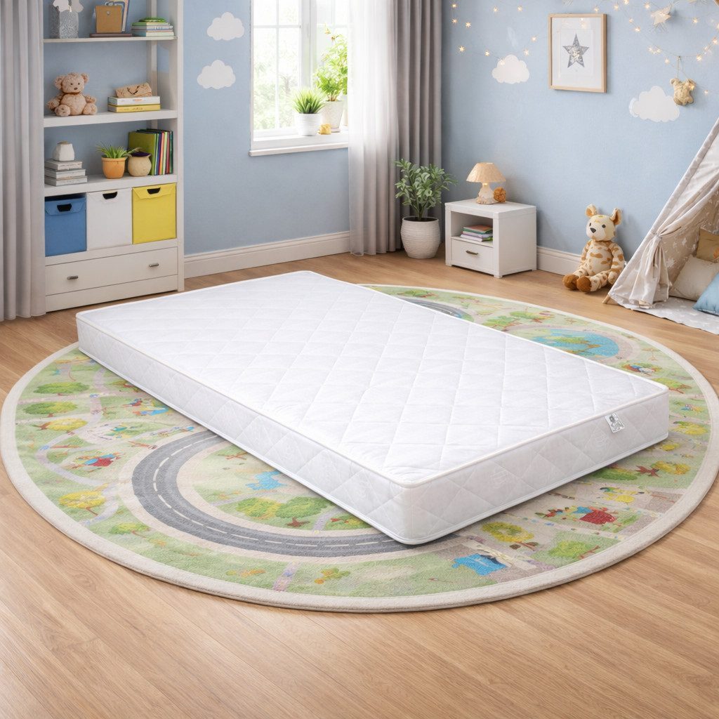 Kindermatratze Best For Kids Babymatratze – Weich, Zertifiziert & Atmungsaktiv, Best for Kids, 11 cm hoch, (1-teilig, 1-teilig), atmungsaktiv, allergikergeeignet, abnehmbarer & waschbarer Bezug