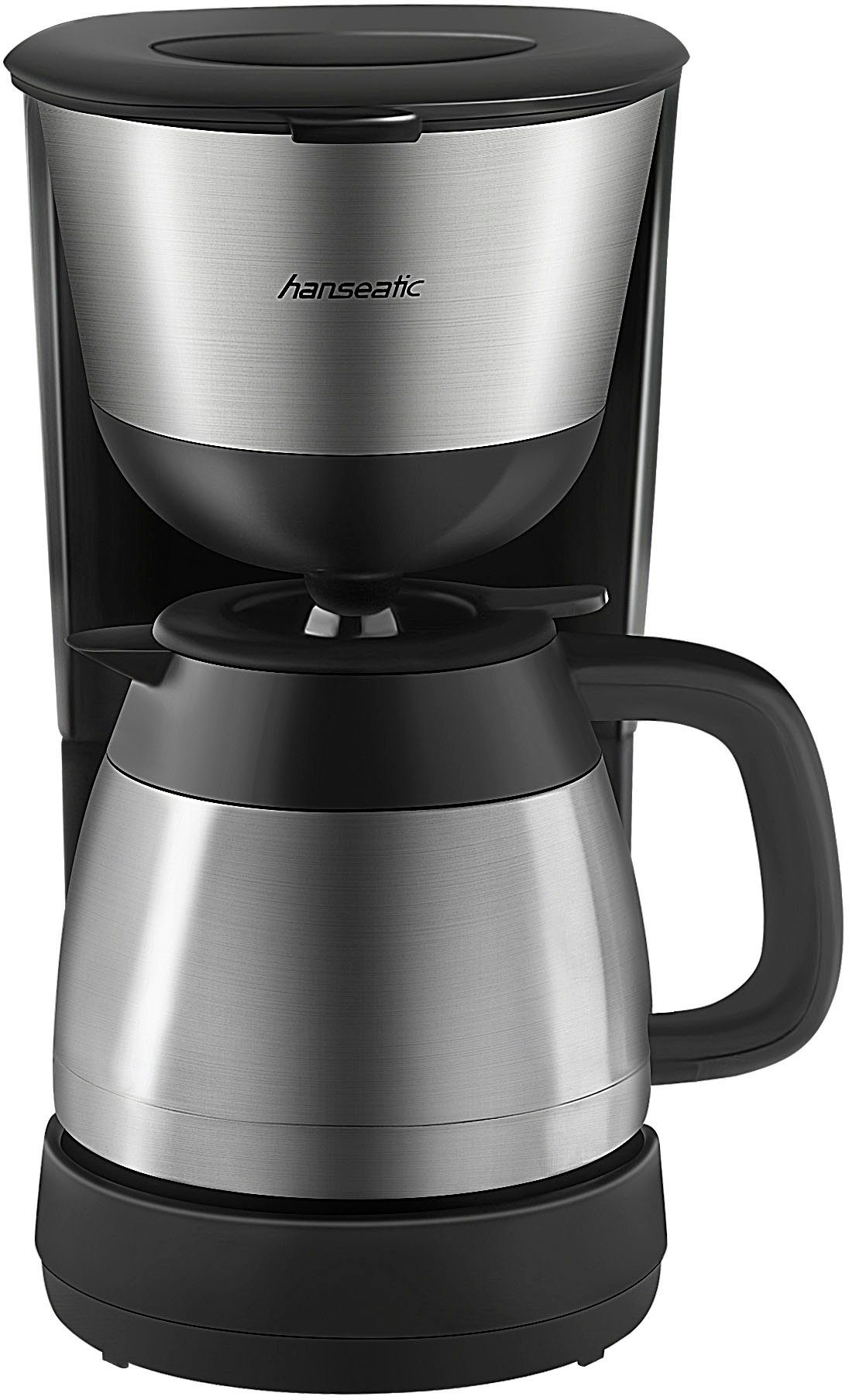 Hanseatic Filterkaffeemaschine HCM9001TJSD, 1l Kaffeekanne, Papierfilter 1x4, mit Edelstahl-Thermokanne