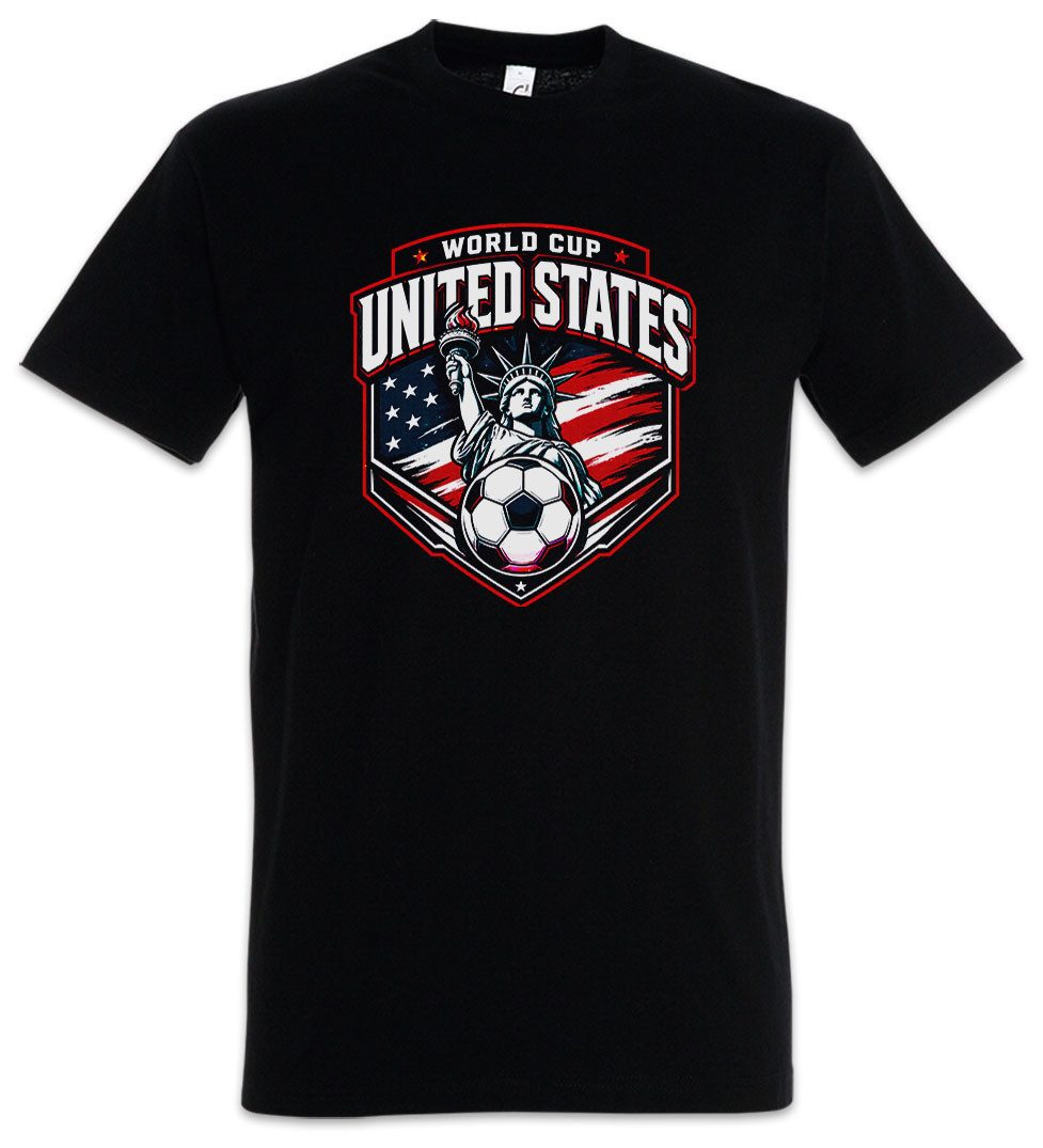 Urban Backwoods Print-Shirt Team USA 2 Herren T-Shirt America Stars Stripes Amerika Fußball WM (1-tlg) Soccer Football Turnier 2026