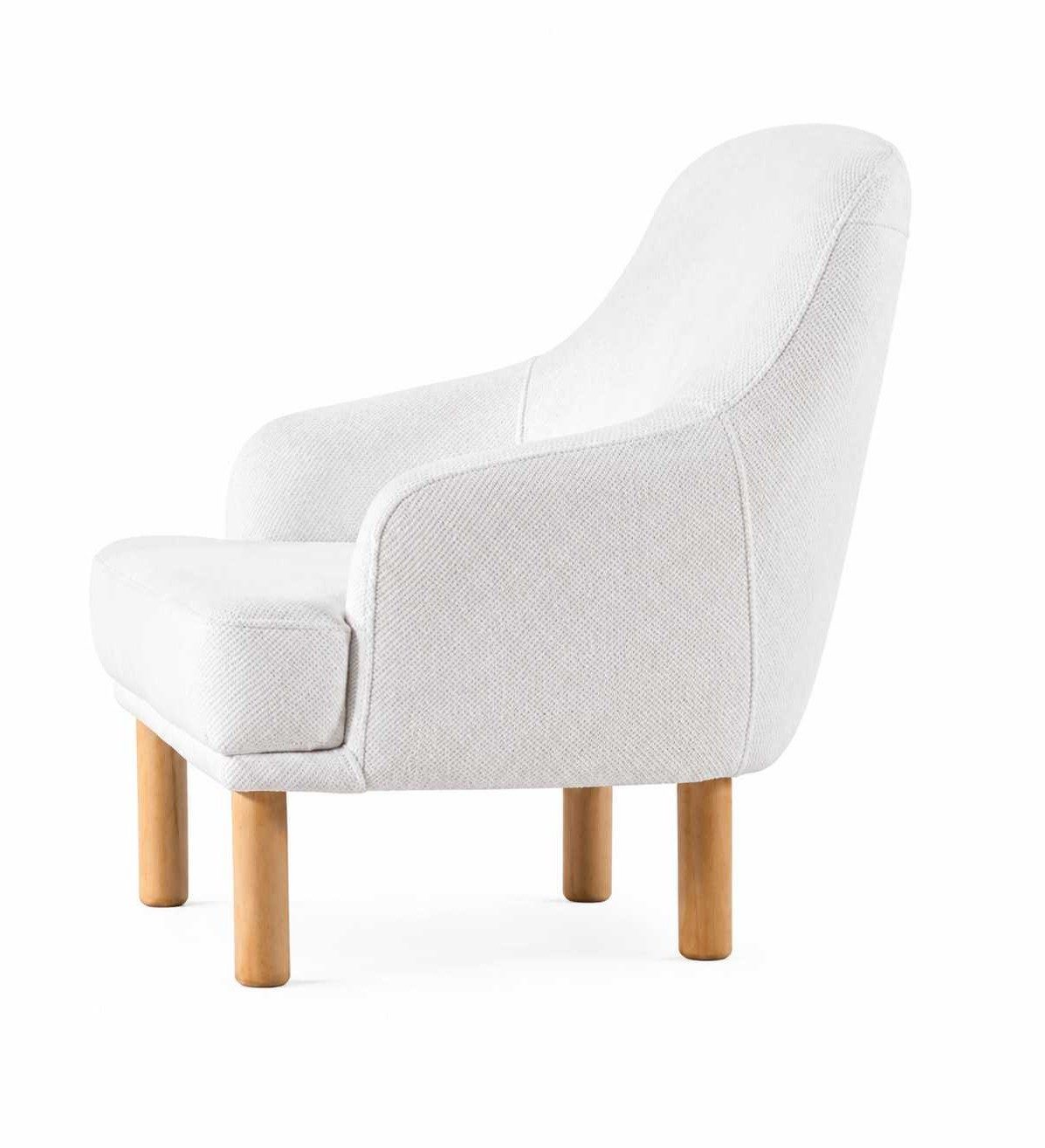 Xlmoebel Loungesessel Stilvoller Polstersessel für modernes Wohnzimmer in Weiß (1-St., Sessel), Made in Europa