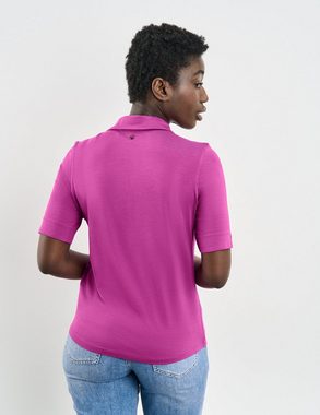 GERRY WEBER Poloshirt Blusenshirt mit Stretchkomfort