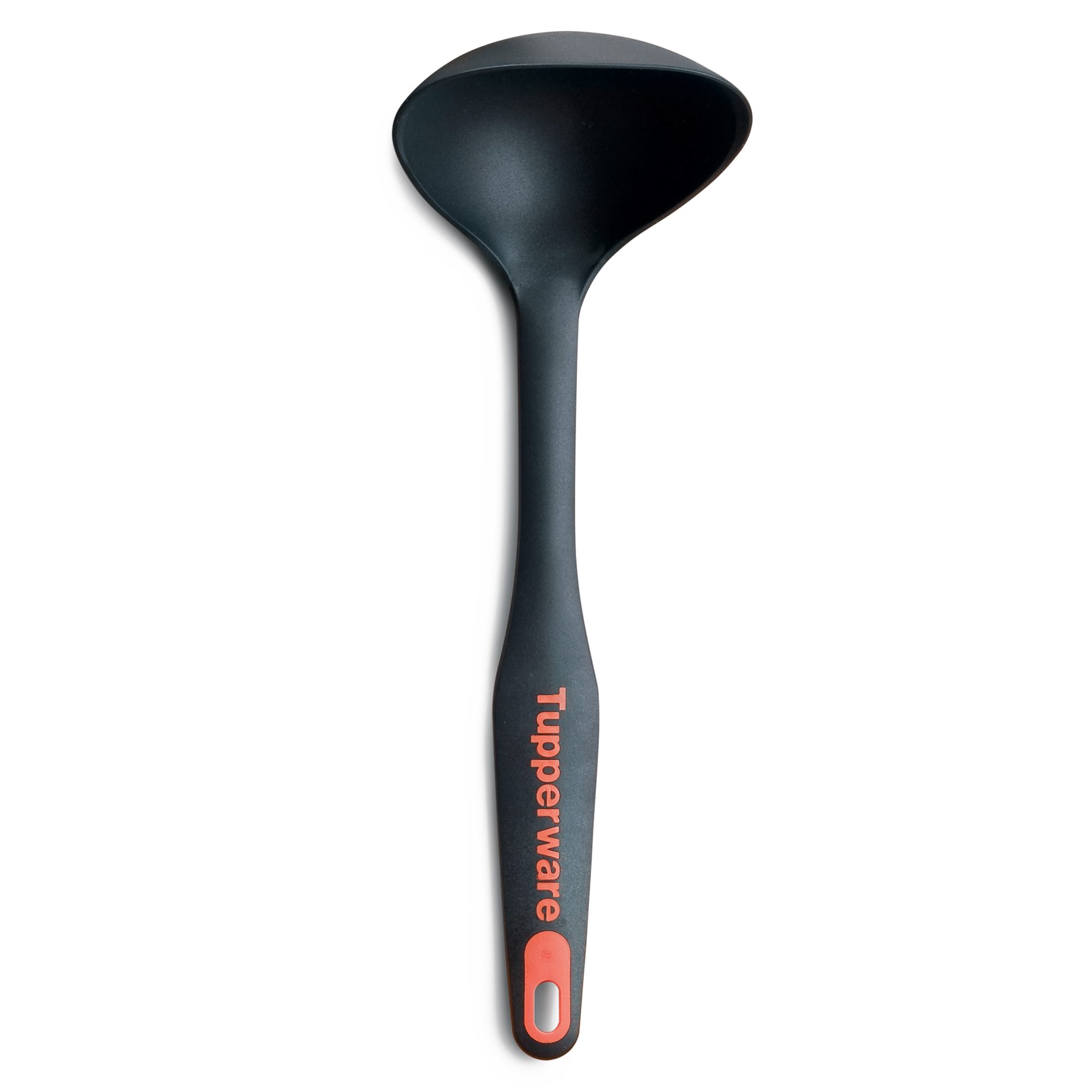 TUPPERWARE Кулинарные ложки Tupperware Griffbereit Schöpflöffel schwarz/orange