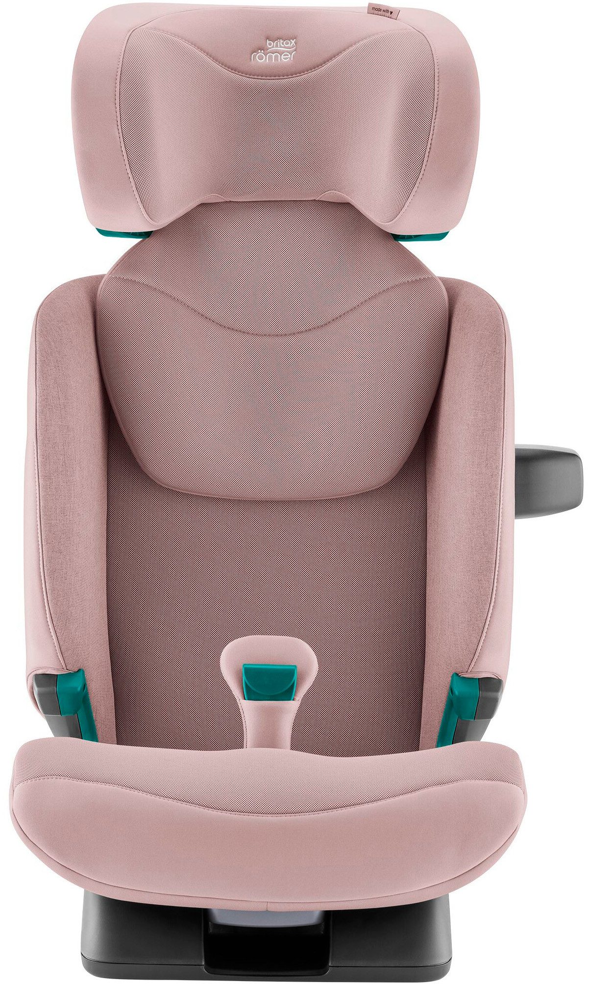 BRITAX RÖMER Autokindersitz SAFEFIX STYLE, ab: 3,5 Jahren, bis: 12 Jahren, Feines Mesh-Gewebe für hervorragende Luftzirkulation
