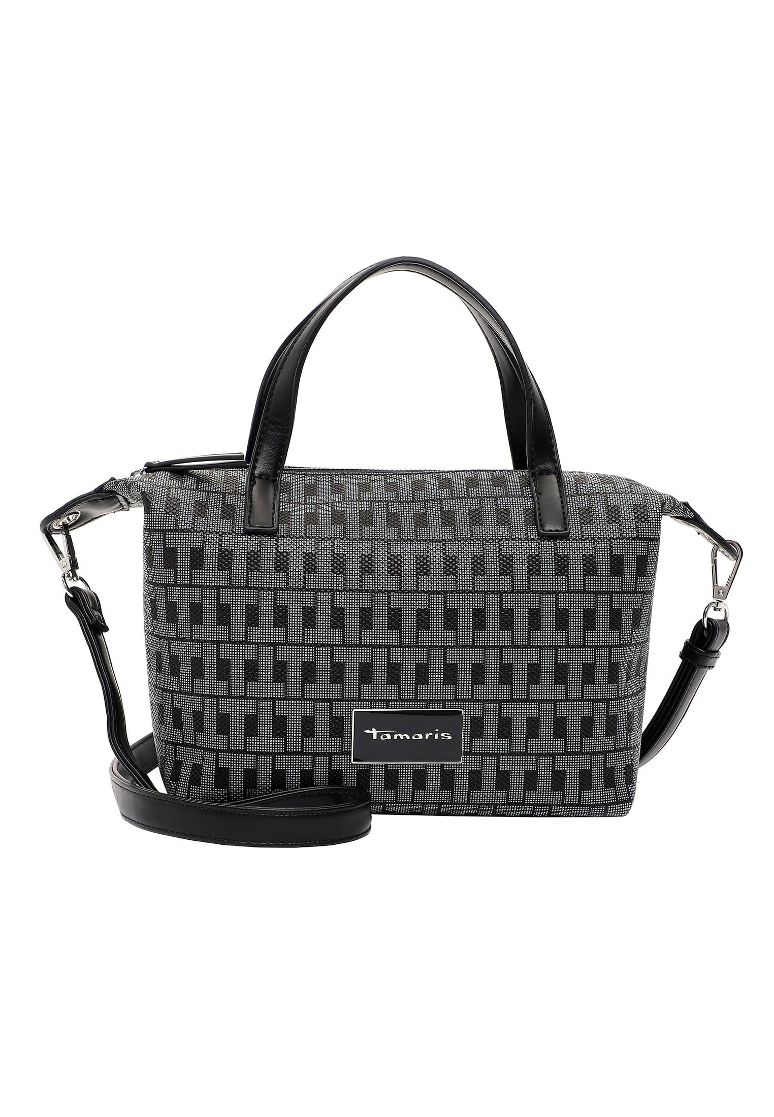 Tamaris Umhängetasche Jody 31984 Damen – Handtasche Mit Ornament-Design, Längenverstellbarer Riemen, 27 X 27 X 7 Cm