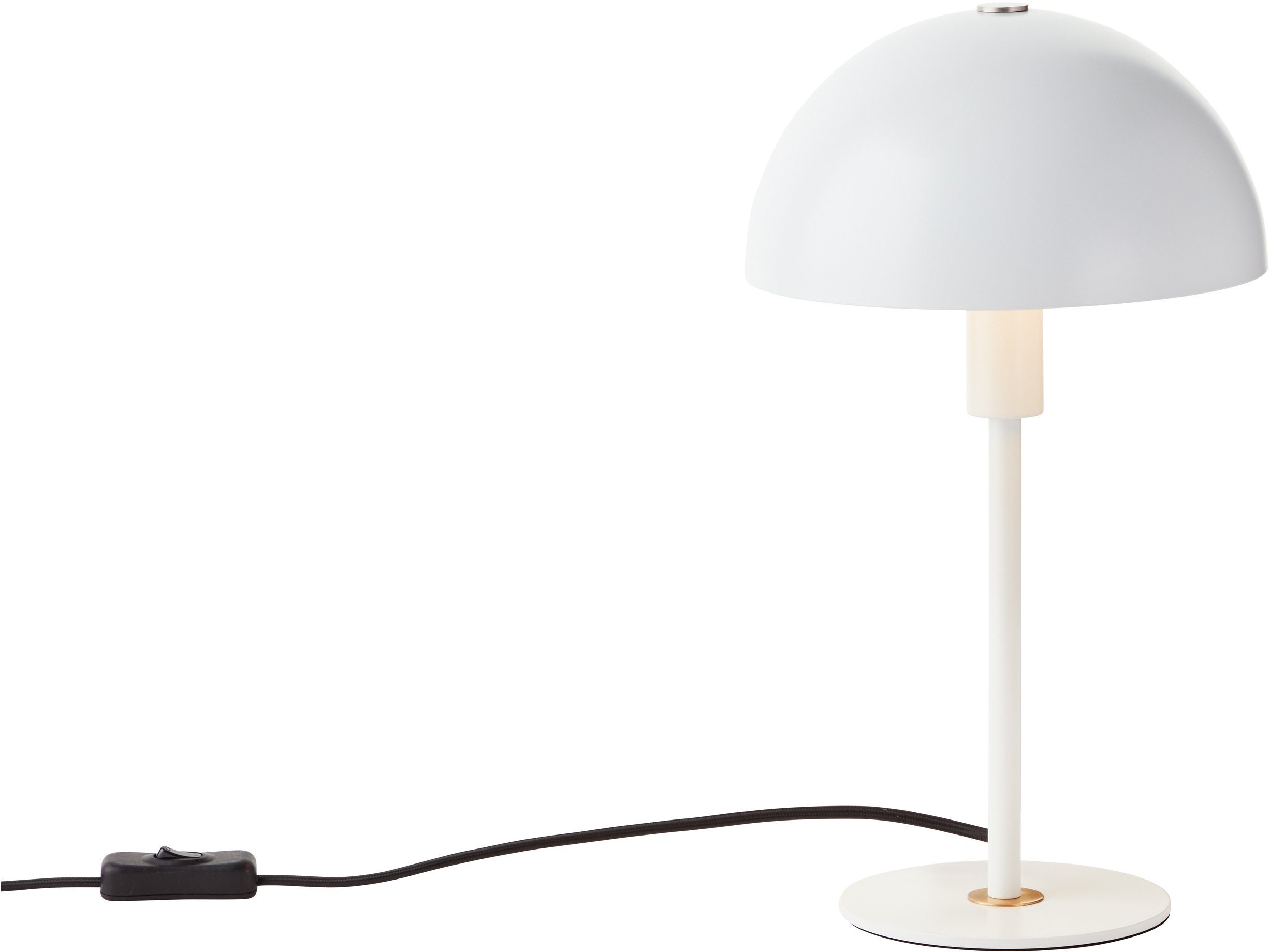 LeGer Home by Lena Gercke Tischleuchte Linnea Pilz Lampe, ohne Leuchtmittel, Pilzleuchte, Tischlampe, Metallsockel, Höhe 35,5 cm