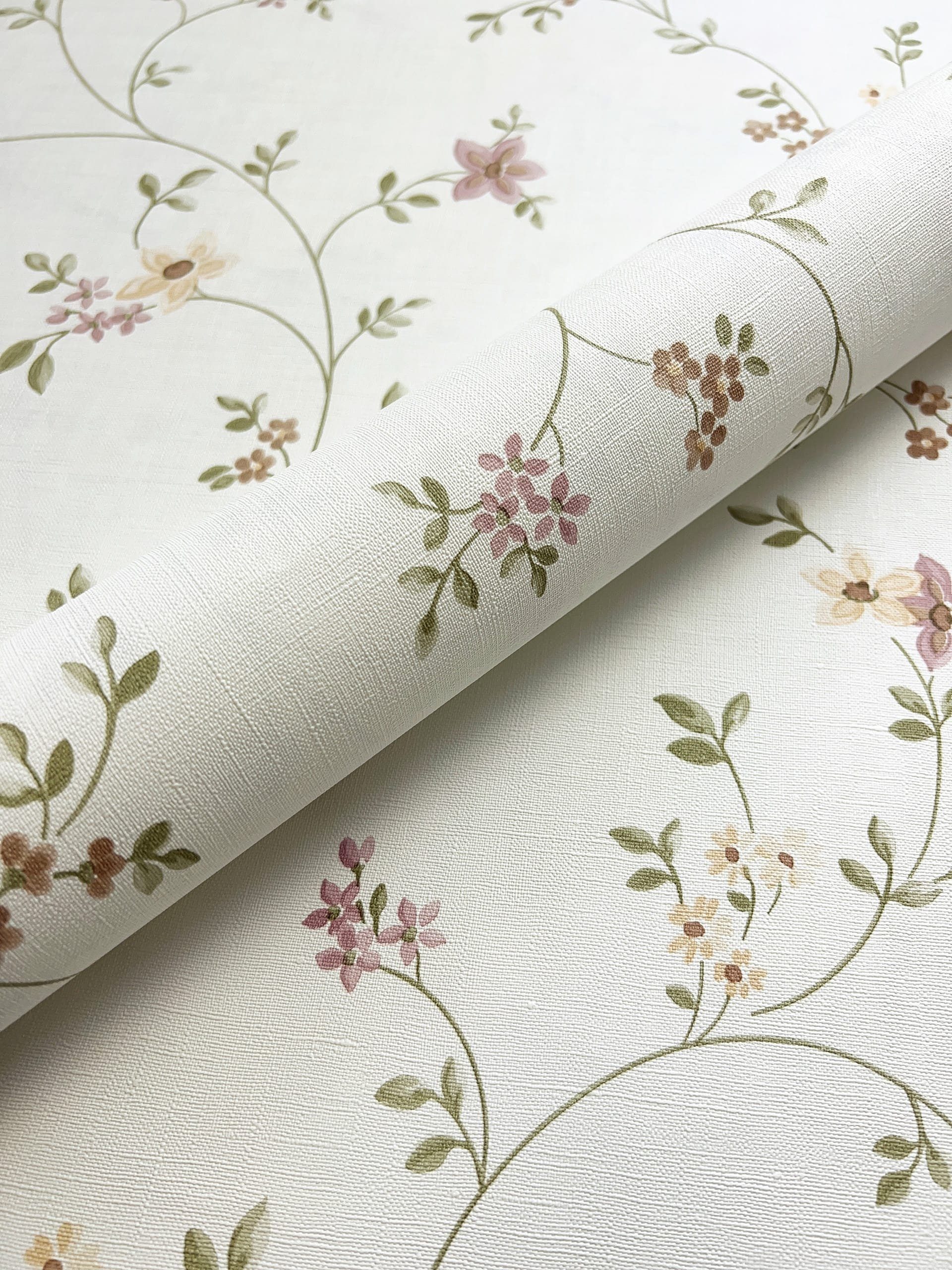 Newroom Vliestapete, Orange Tapete Floral Blumen günstig online kaufen