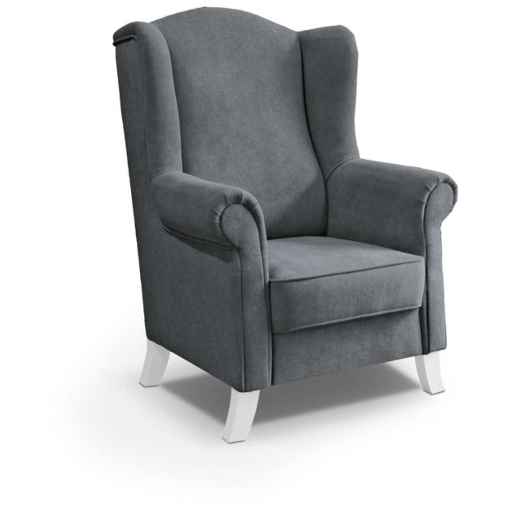 Beautysofa Ohrensessel Sessel Wohnzimmersessel Fernsehsessel LEONARDO günstig online kaufen