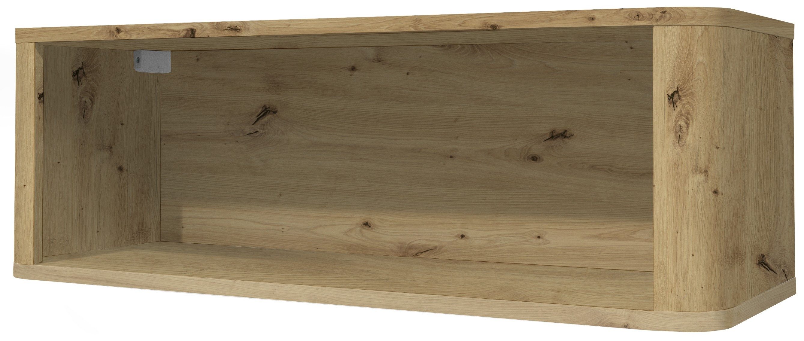 Mäusbacher Hängeregal in asteiche, BxHxT: 90x31x32 cm