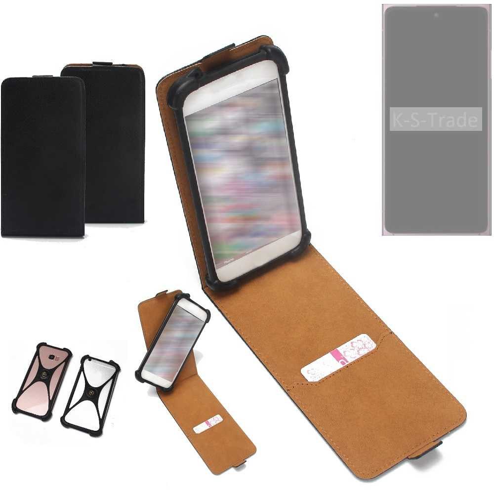 K-S-Trade Handyhülle für HMD Skyline, Handyhülle Schutzhülle Hülle Case Cover Flip Style Bumper