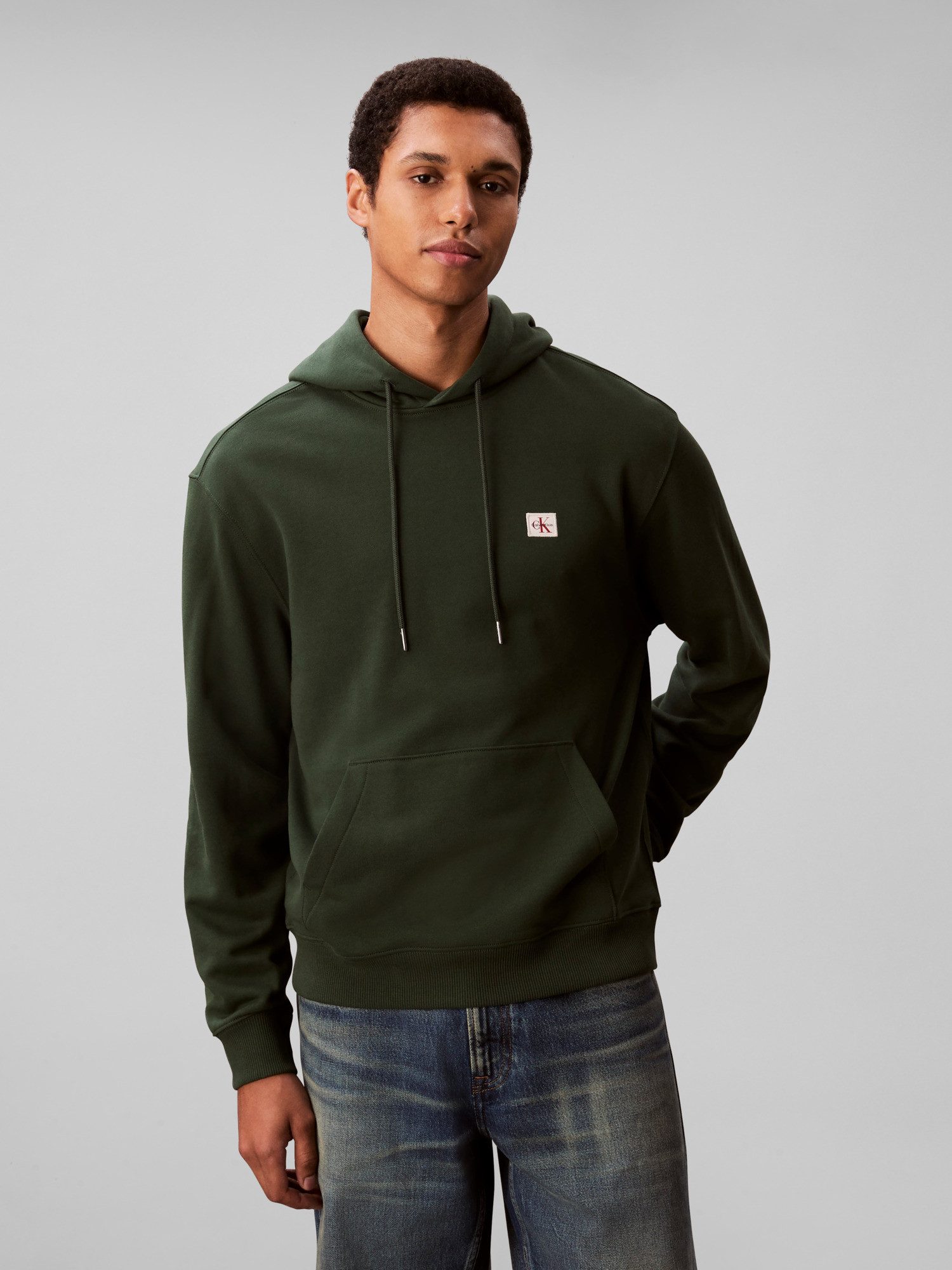 Calvin Klein Jeans Kapuzensweatshirt 400GSM TERRY günstig online kaufen