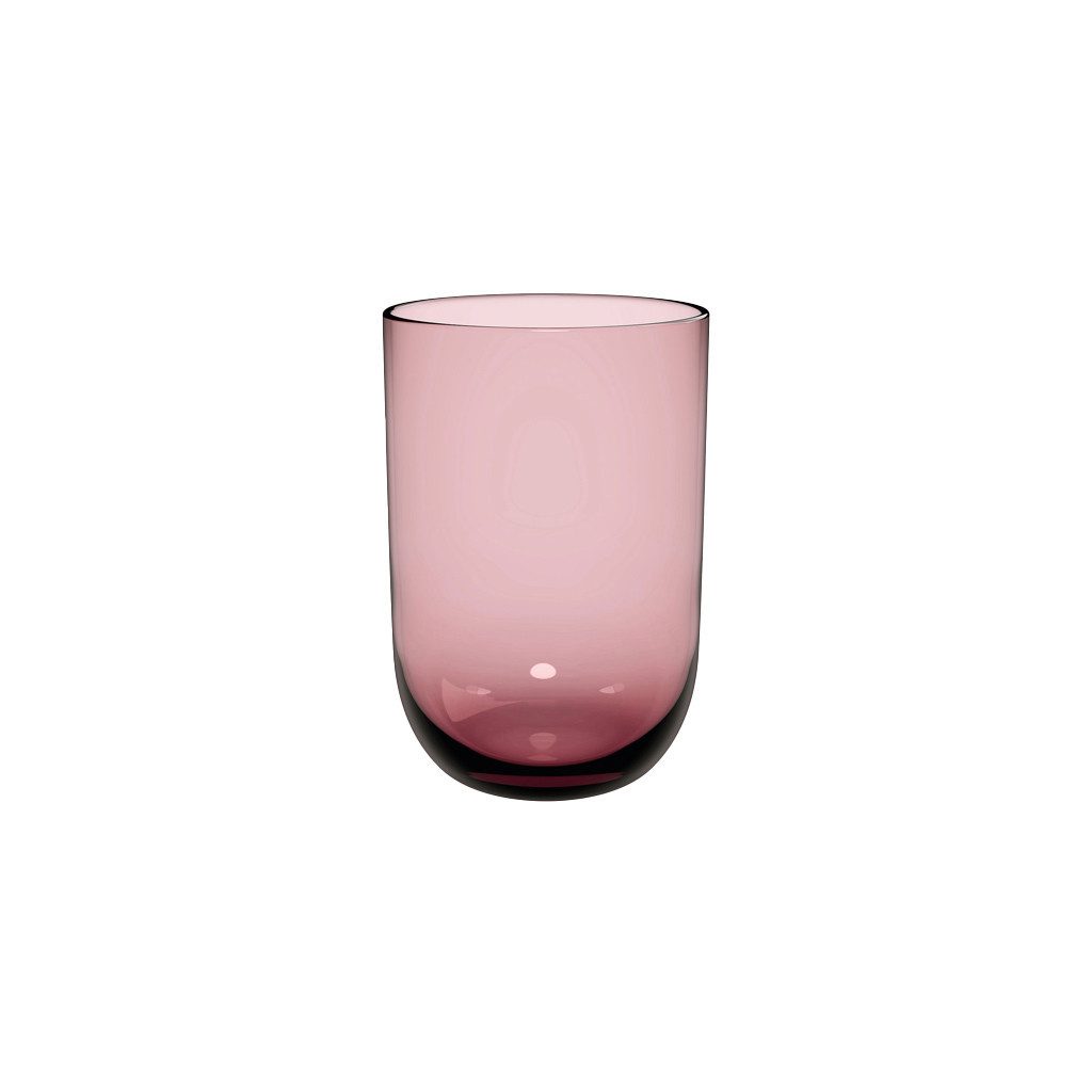 like. by Villeroy & Boch Longdrinkglas Like Grape Longdrinkbecher, 385 ml, 2 Stück, 2-tlg., Glas, Kristallglas, 2 Stck, spülmaschinenfest