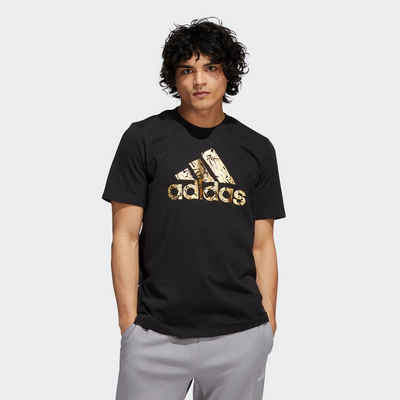 adidas Sportswear T-Shirt »LIQUID FOIL BADGE OF SPORT GRAPHIC«