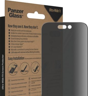 PanzerGlass iPhone 14 Pro Ultrawide Privacy AB, Displayschutzglas