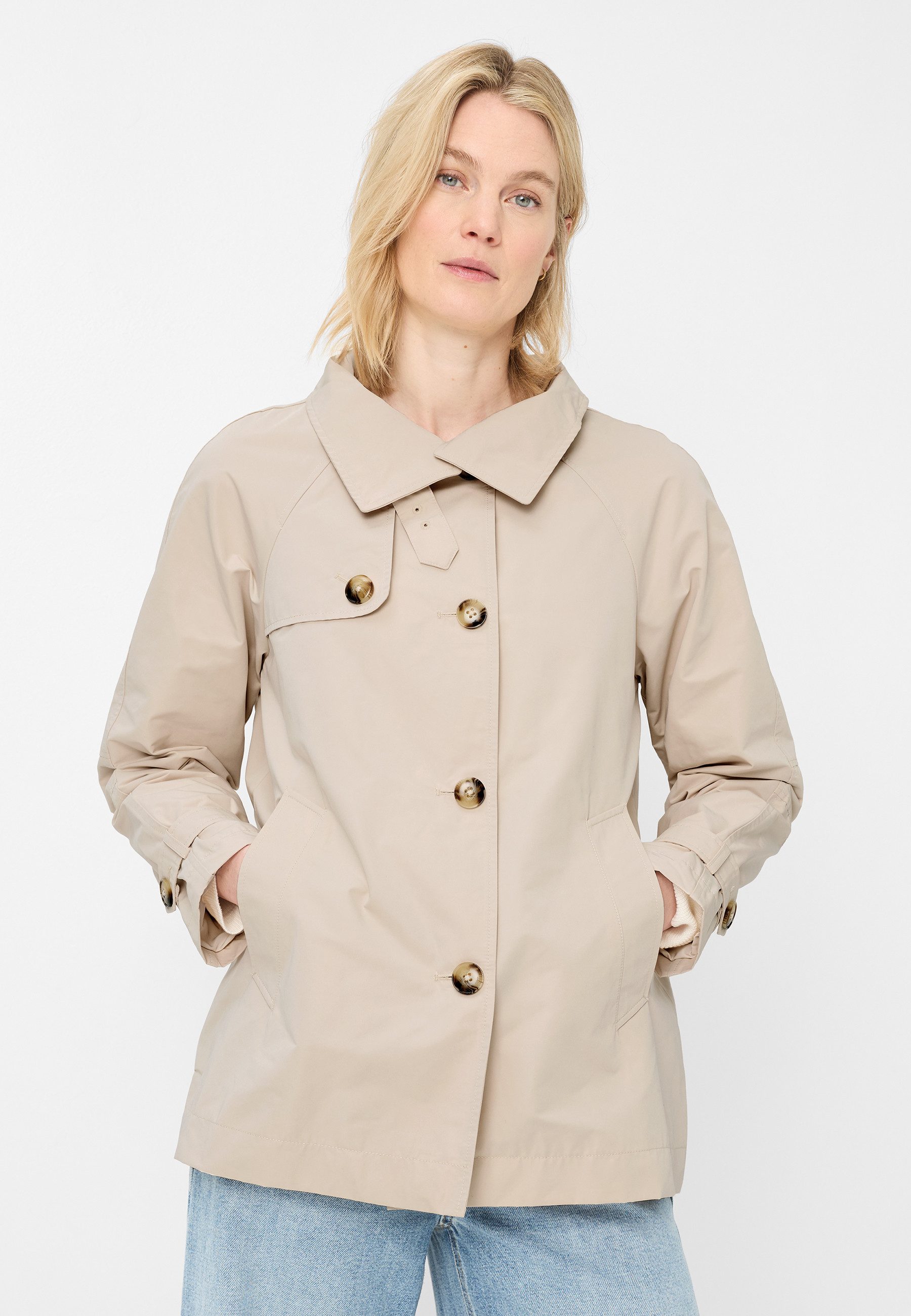 Fuchs Schmitt Outdoorjacke Stehkragen mit Riegel, Regular Fit