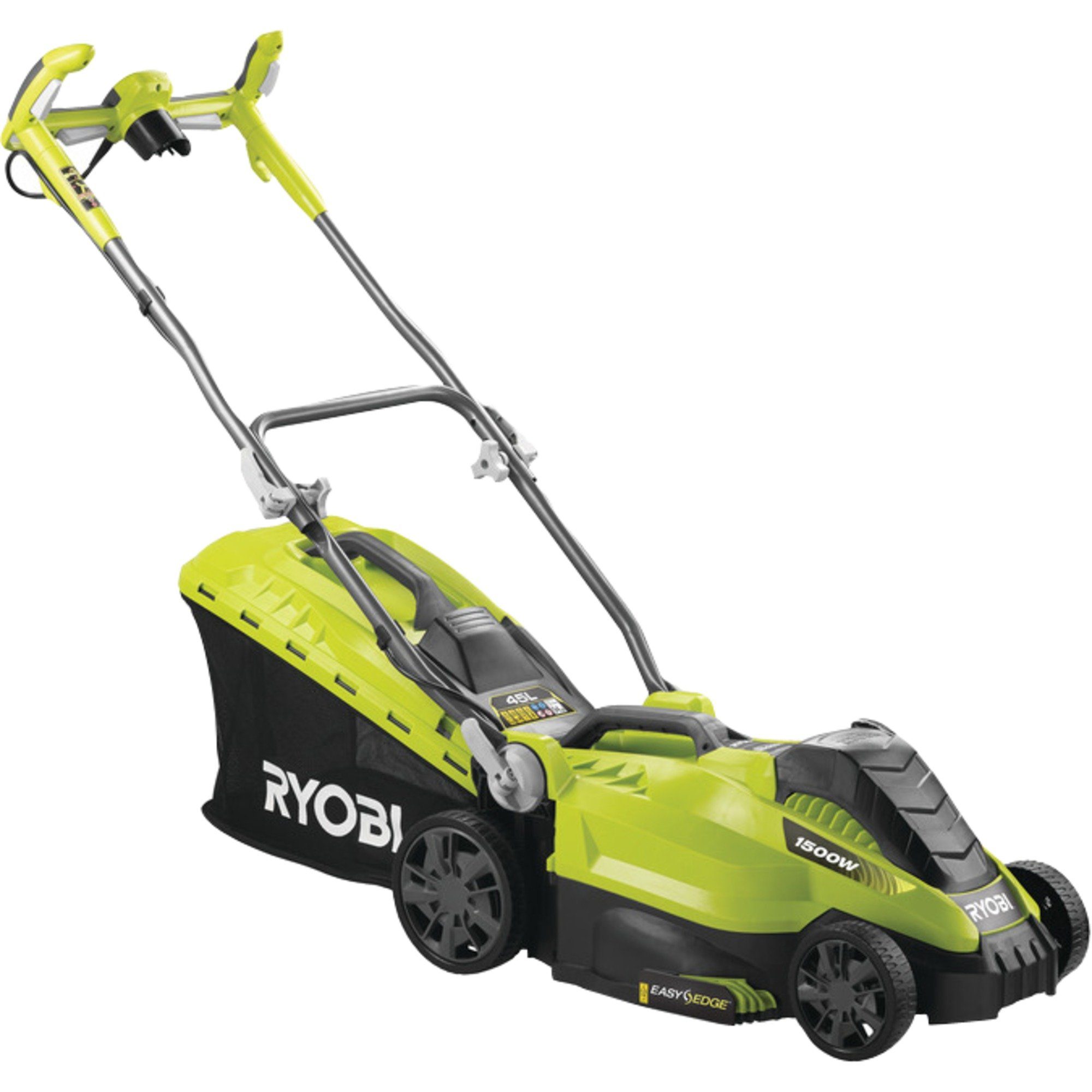 RYOBI Elektrorasenmäher Ryobi Elektro-Rasenmäher RLM15E36H, (1.500 Watt), 36 cm Schnittbreite, (1.500 Watt)