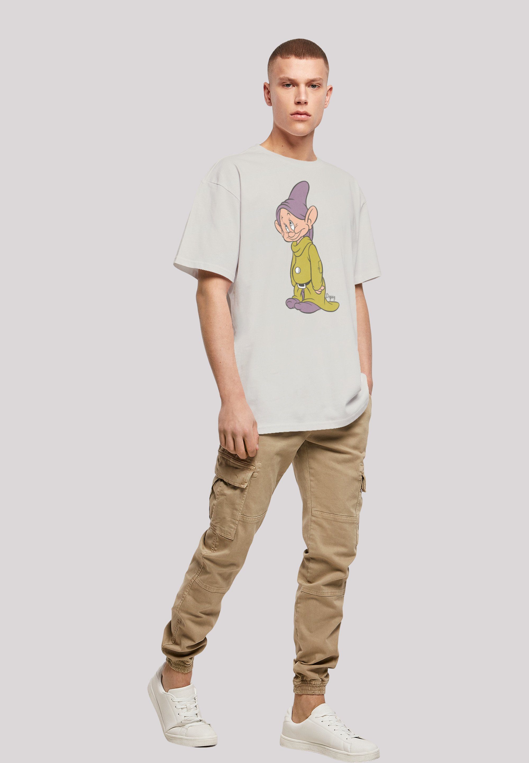 Disney lightasphalt T-Shirt F4NT4STIC Classic Dopey Print