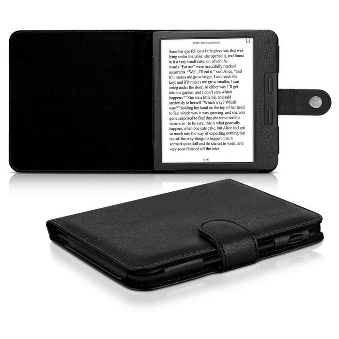kwmobile E-Reader-Hülle Flip Hülle Case für Tolino Vision 6 eReader Tasche Schutzhülle Cover Kunstleder Bookstyle