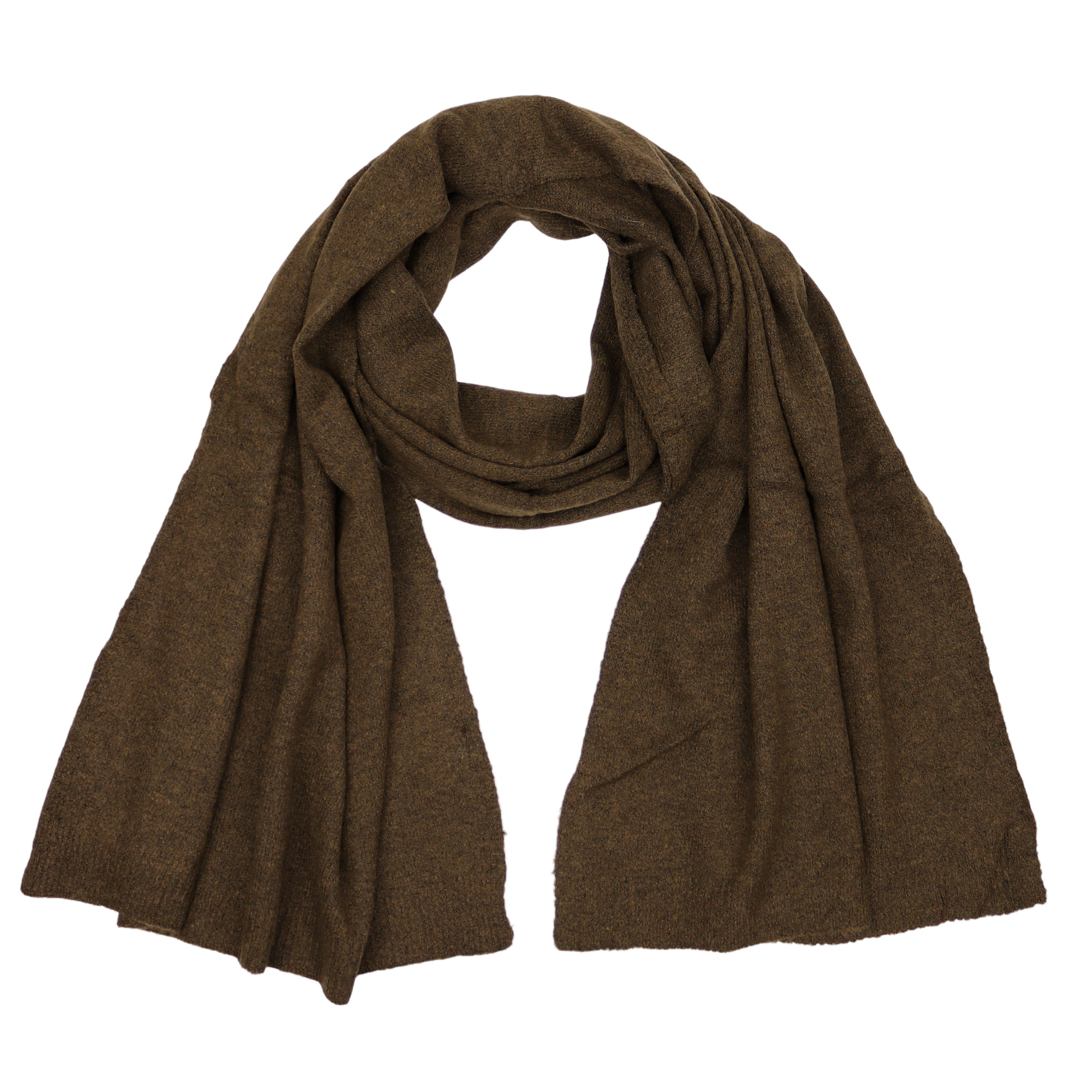 MIRROSI Strickschal Damen Schal (200 x 50 cm, ca. 220 g), (Neue Kollektion Herbst/Winter 2025)