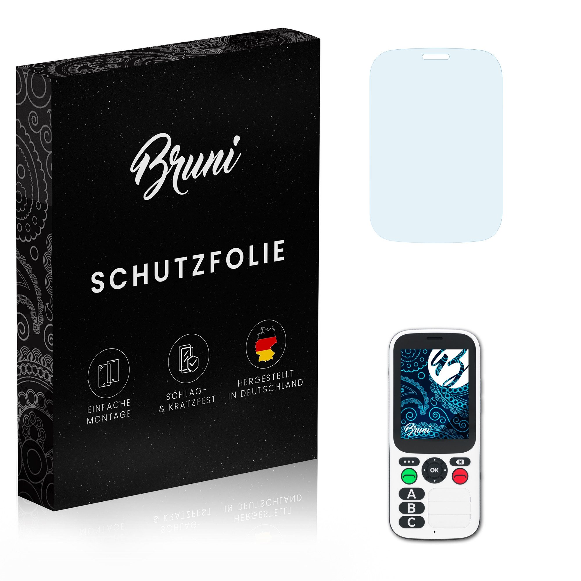 Schutzfolie Glasklare Displayschutzfolie für Doro 780X IUP