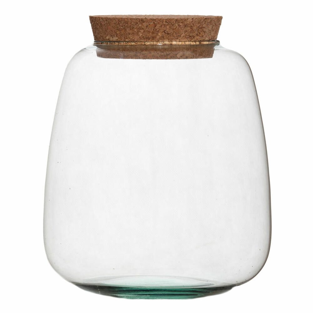Ecoglassworks Dekovase Richmond mit Korken, 22 cm