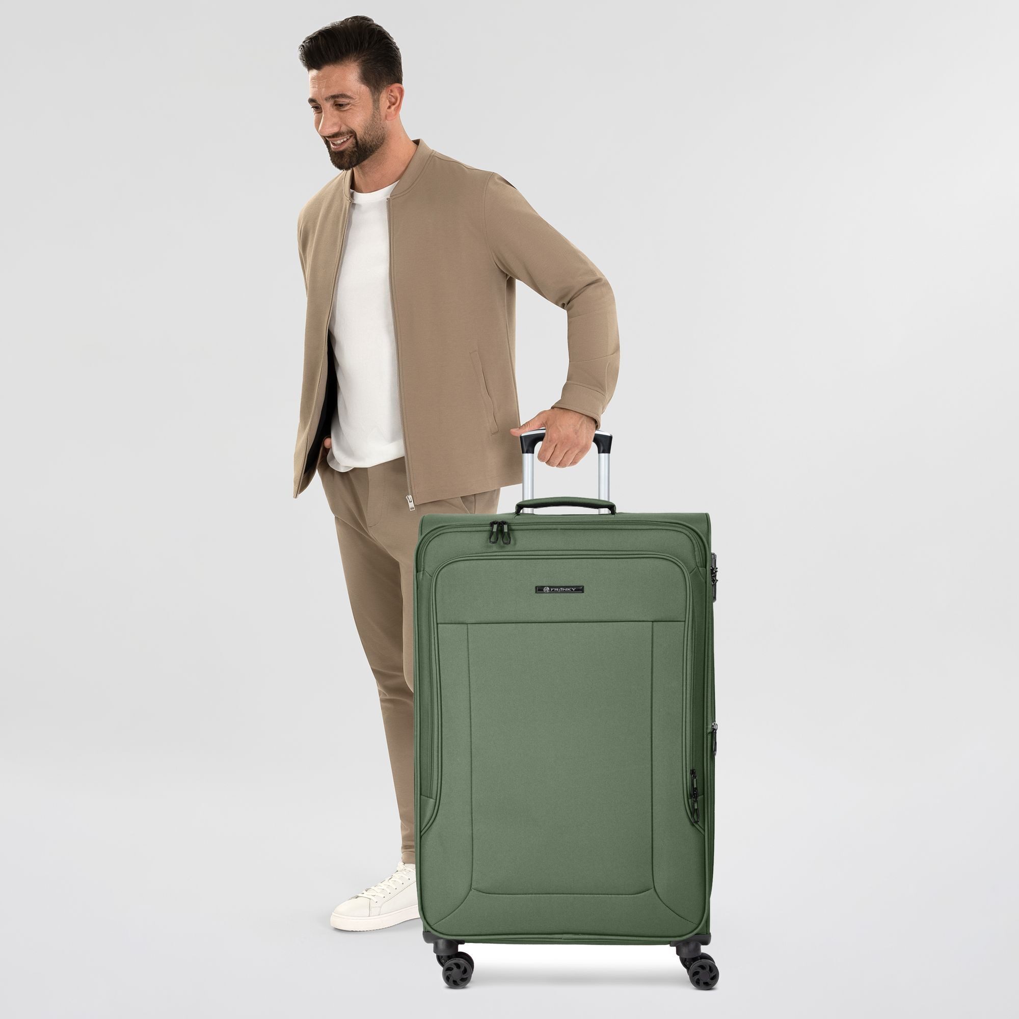 Franky Weichgepäck-Trolley Melbourne 3.0, 4 Rollen, Polyester günstig online kaufen