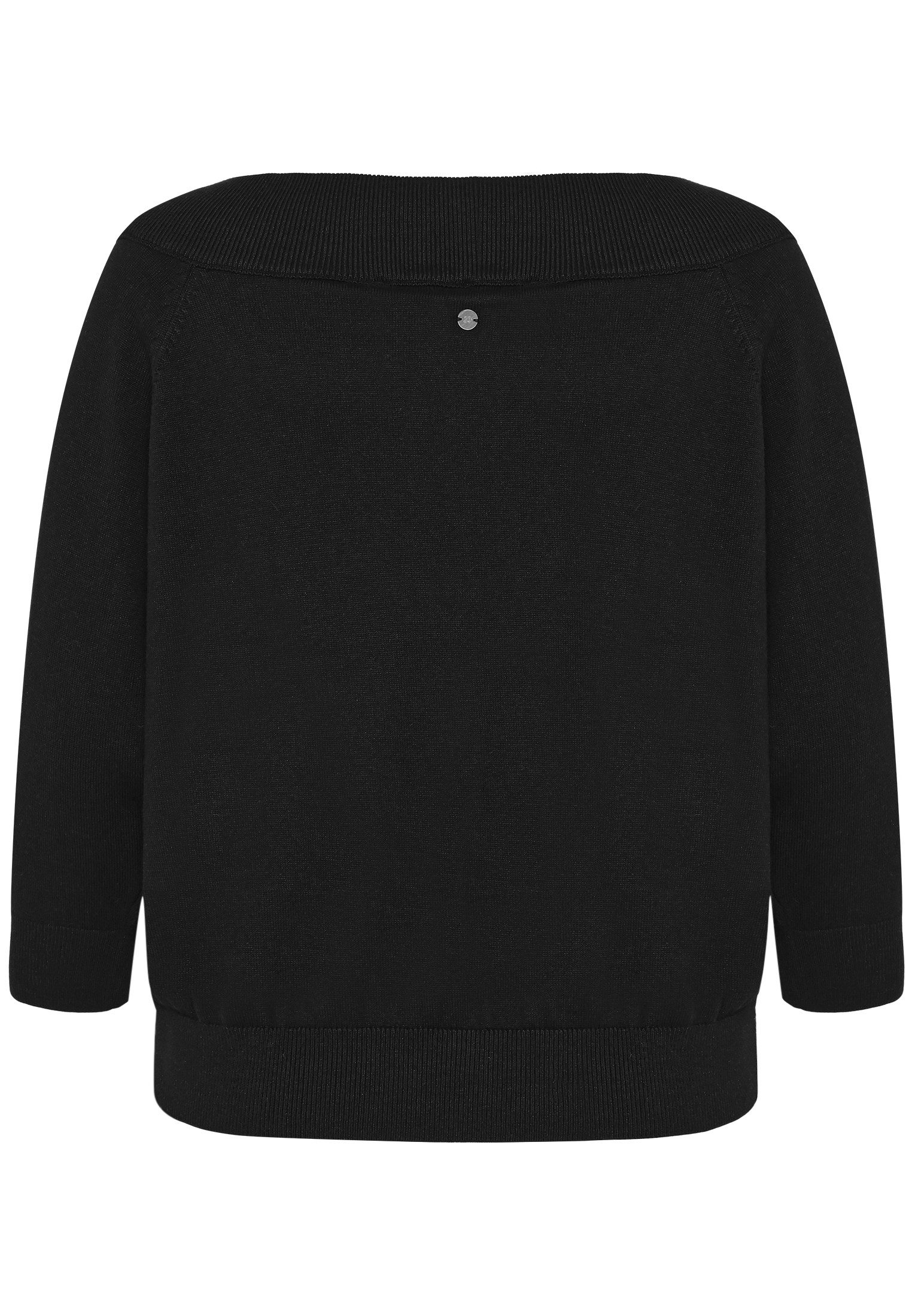 Zero Strickpullover Damen mit Carmenausschnitt (1-tlg) Plain/ ohne Details